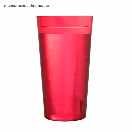 Shenone 고품질 플라스틱 와인 텀블러 Drinkware 도매 PS 위스키 컵